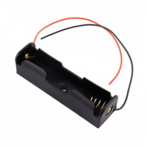 18650 Lithium Battery Holder (1 Slot, Wire Type)