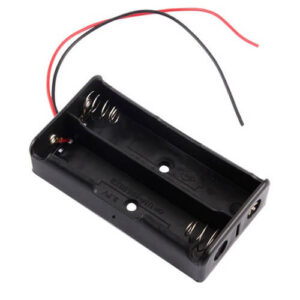 18650 Lithium Battery Holder (2 Slot, Wire Type)